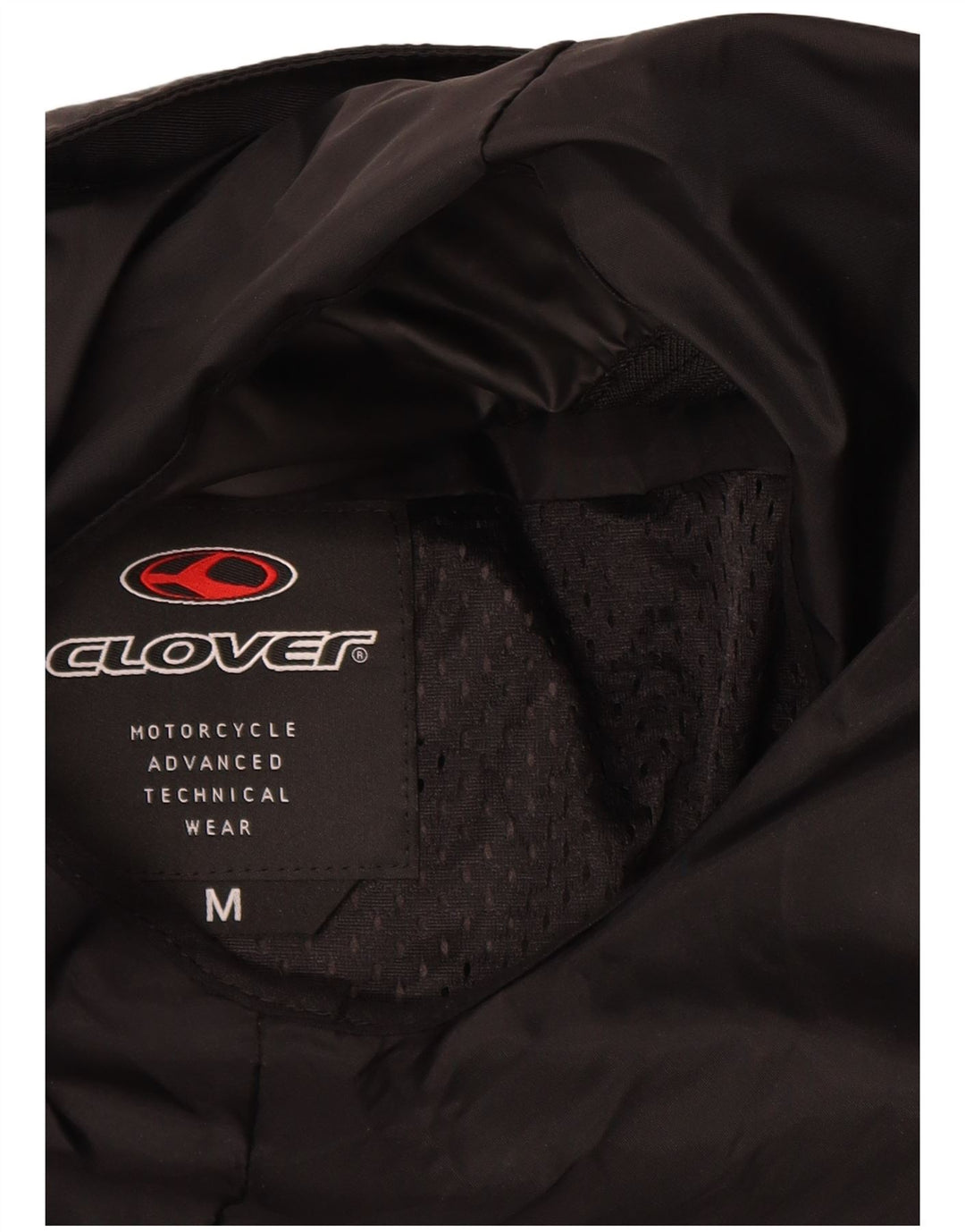 Clover Veste Graphic Racer pour femme UK 14 Medium Noir Colourblock Polyamide