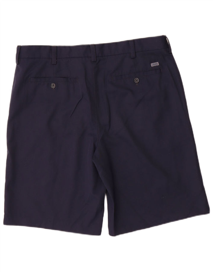 IZOD Short Chino Homme W36 Large Bleu Marine