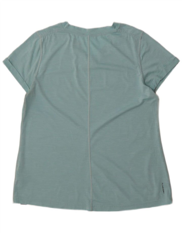 THE NORTH FACE Womens T-Shirt Top UK 18 XL Blue Polyester