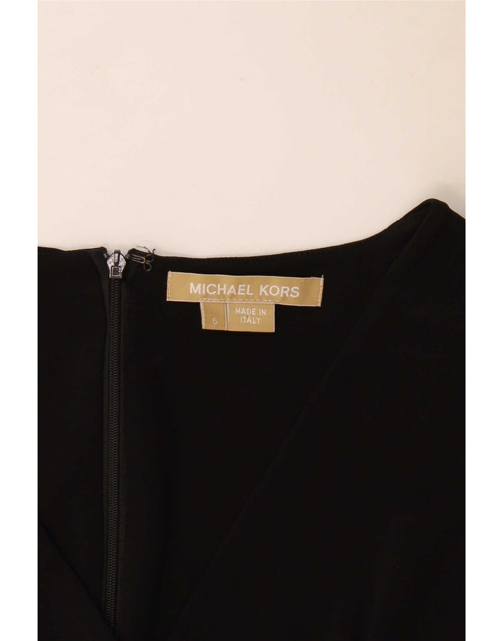 Michael Kors Robe fourreau sans manches pour femme US 6 Noir moyen