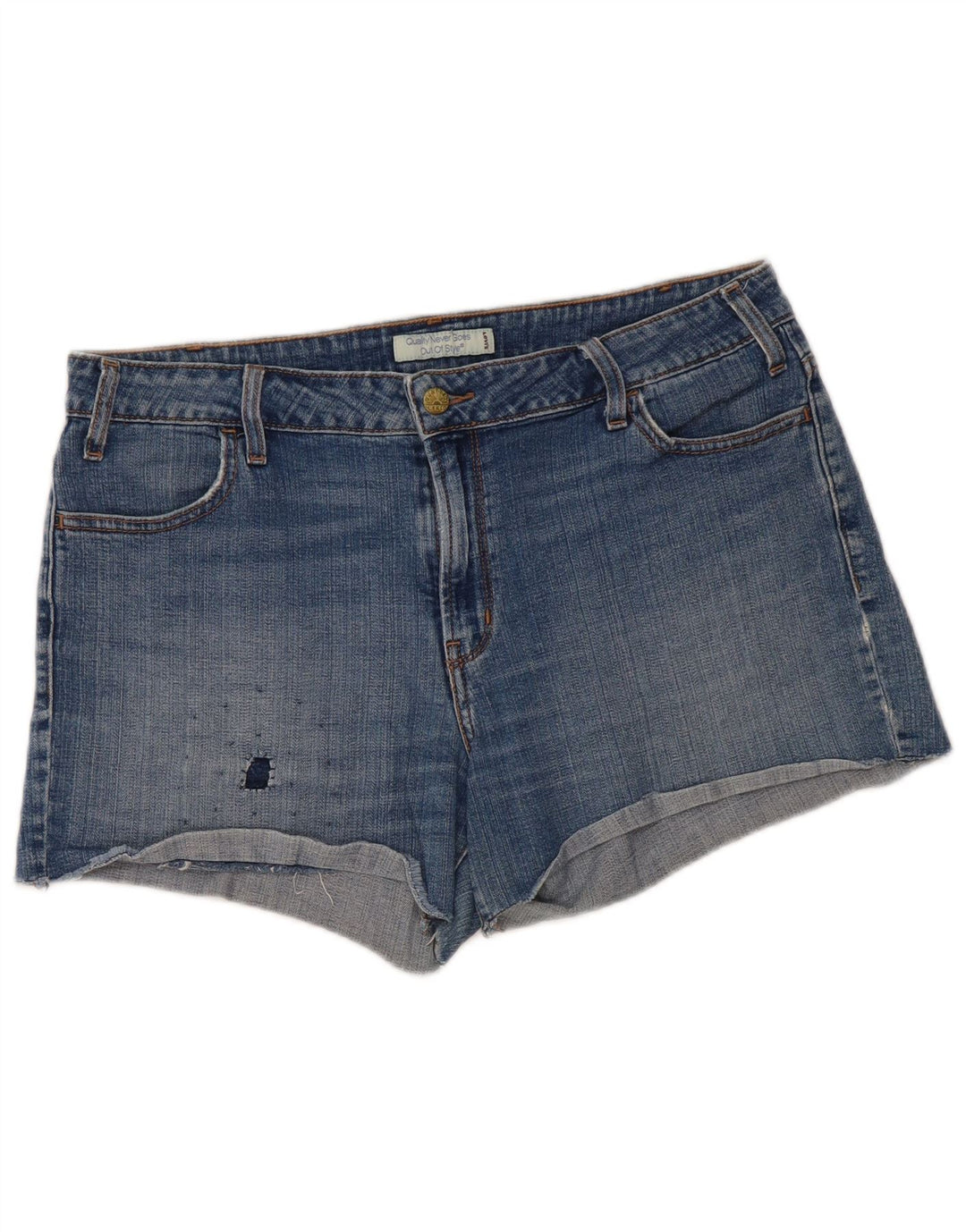 LEVI'S Short en Jean Femme W36 XL Bleu