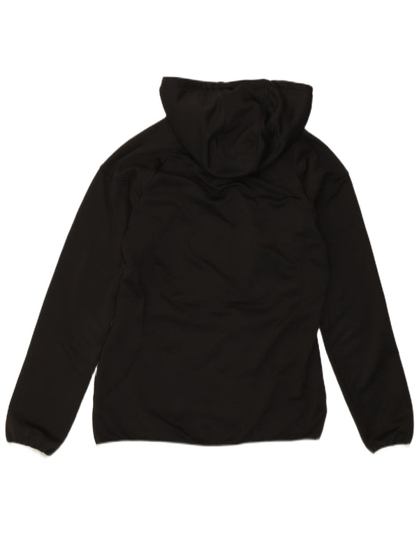 Puma Veste de survêtement à capuche pour femme UK 12 Medium Noir Polyester