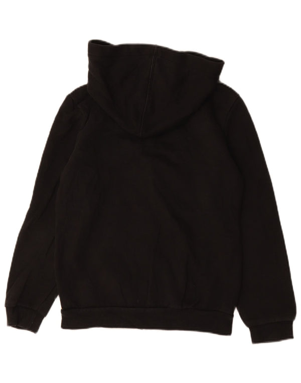 PUMA Sweat à capuche zippé pour garçon 11-12 ans Noir Colorblock Coton