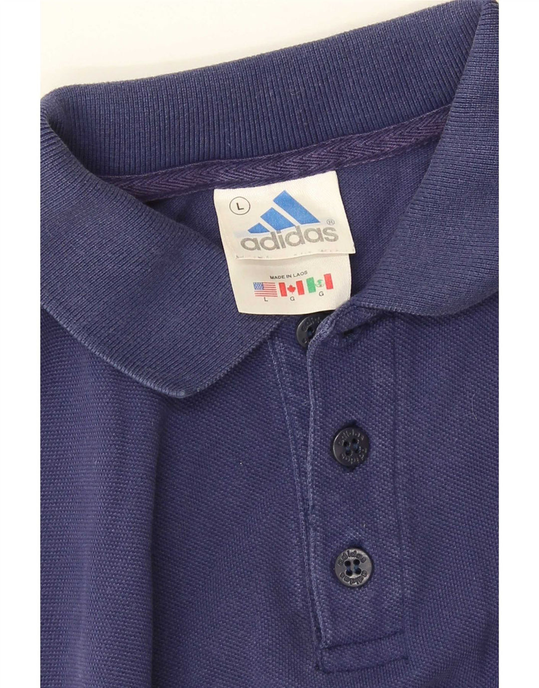 Adidas Polo Garçon 14-15 Ans Grand Bleu