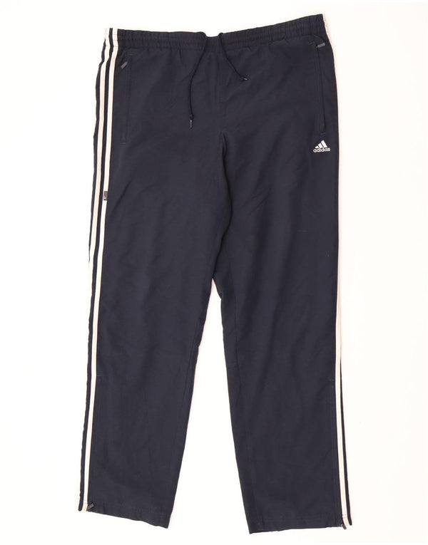 Adidas Pantalon de survêtement pour homme Bleu marine moyen Polyester
