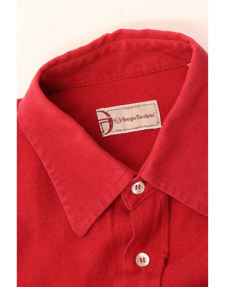 Sergio Tacchini Chemise Homme Rouge Moyen