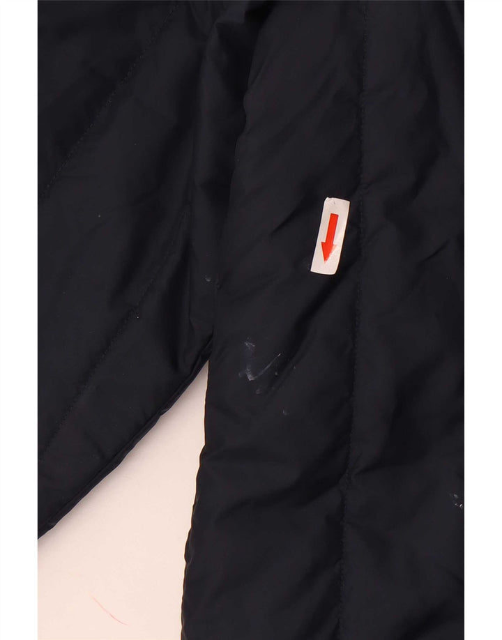 Adidas Veste matelassée pour homme UK 40 Large Bleu Marine Polyester