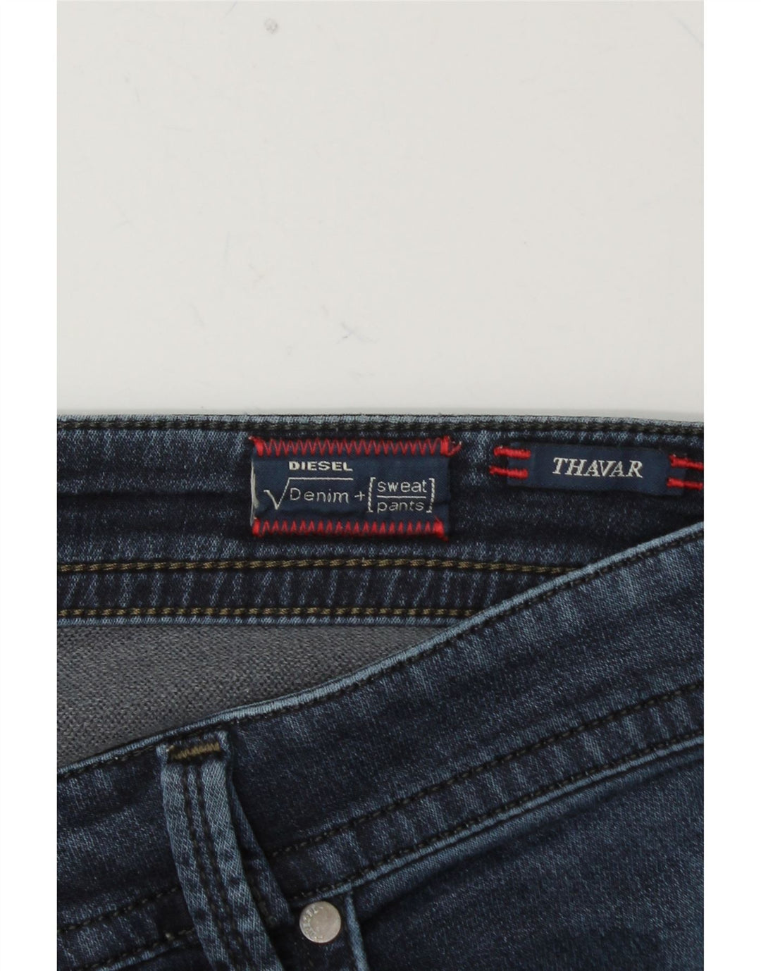DIESEL Jean Skinny Thavar W32 L33 Homme Bleu Coton