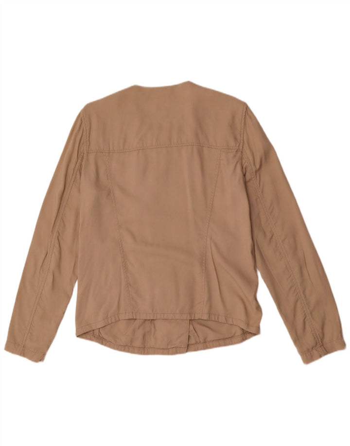 Gap Veste militaire surdimensionnée pour femme UK 10 Small Beige Lyocell
