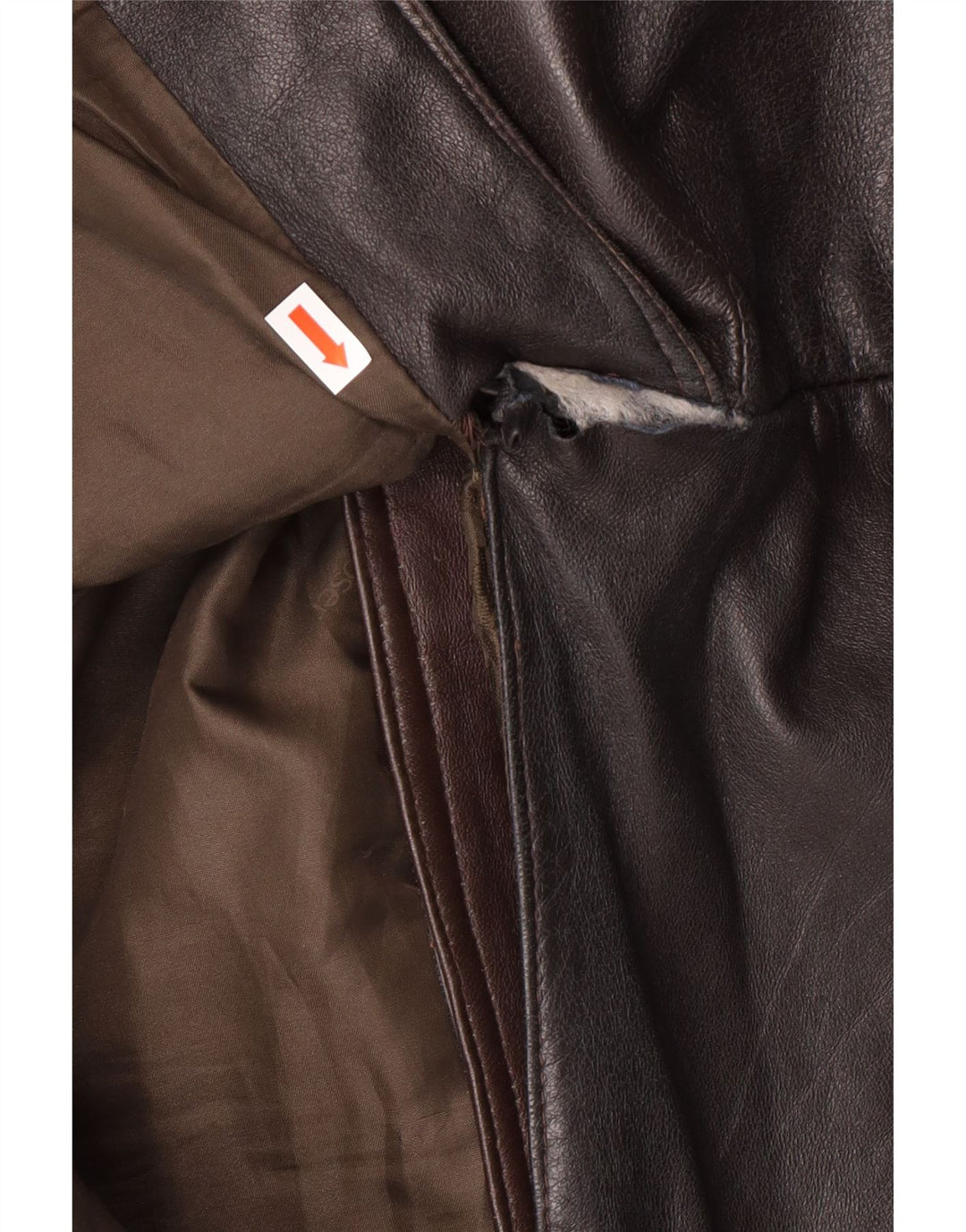 MAX MOSER Manteau en cuir pour homme IT 56 3XL Cuir marron