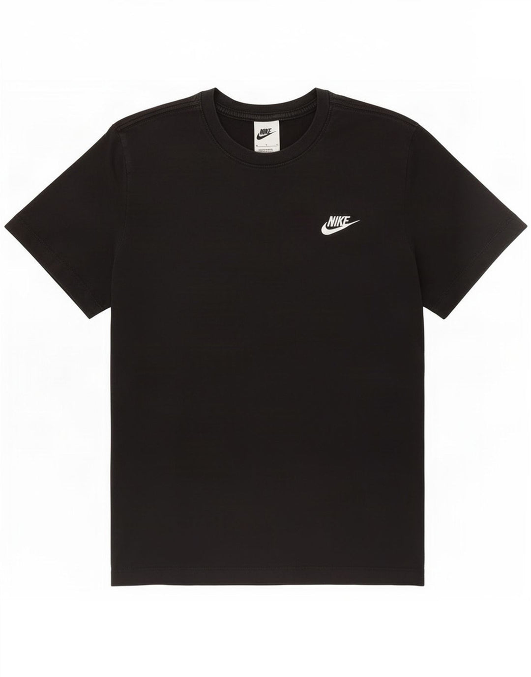 Nike T-Shirt Homme Noir Moyen Coton