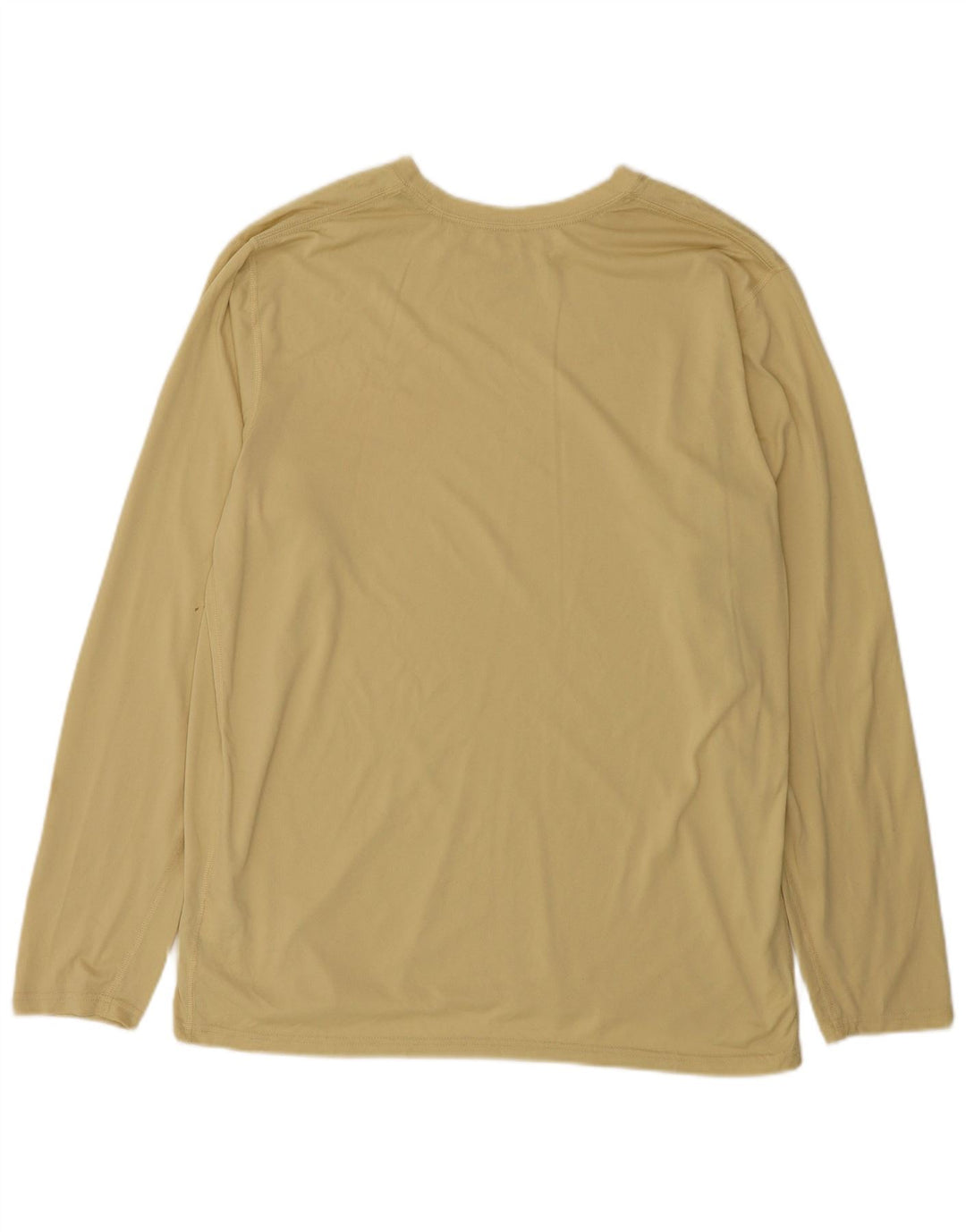 Nike Haut Dri Fit à manches longues pour homme XL Jaune Polyester