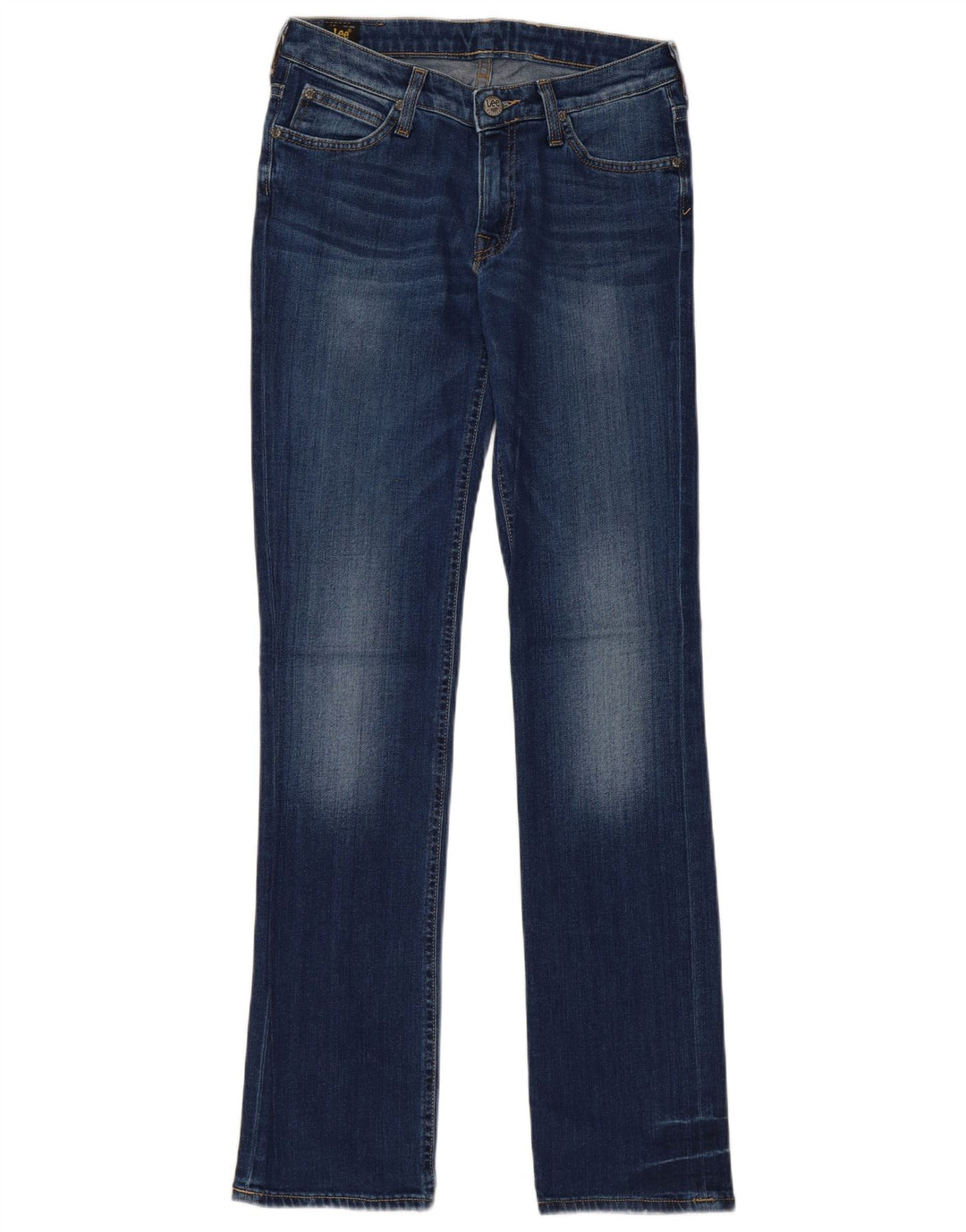 Lee Jean droit Marlin femme W28 L33 bleu coton