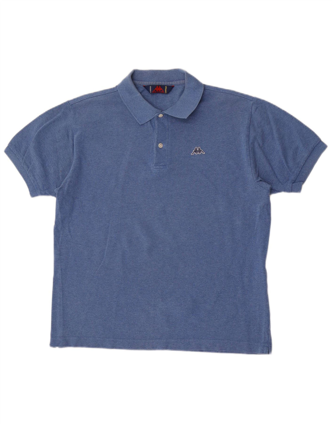 Kappa Polo Homme Bleu Moyen Coton
