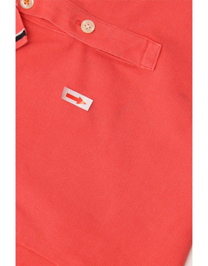 Timberland Polo Slim Fit Homme Rose Moyen Coton