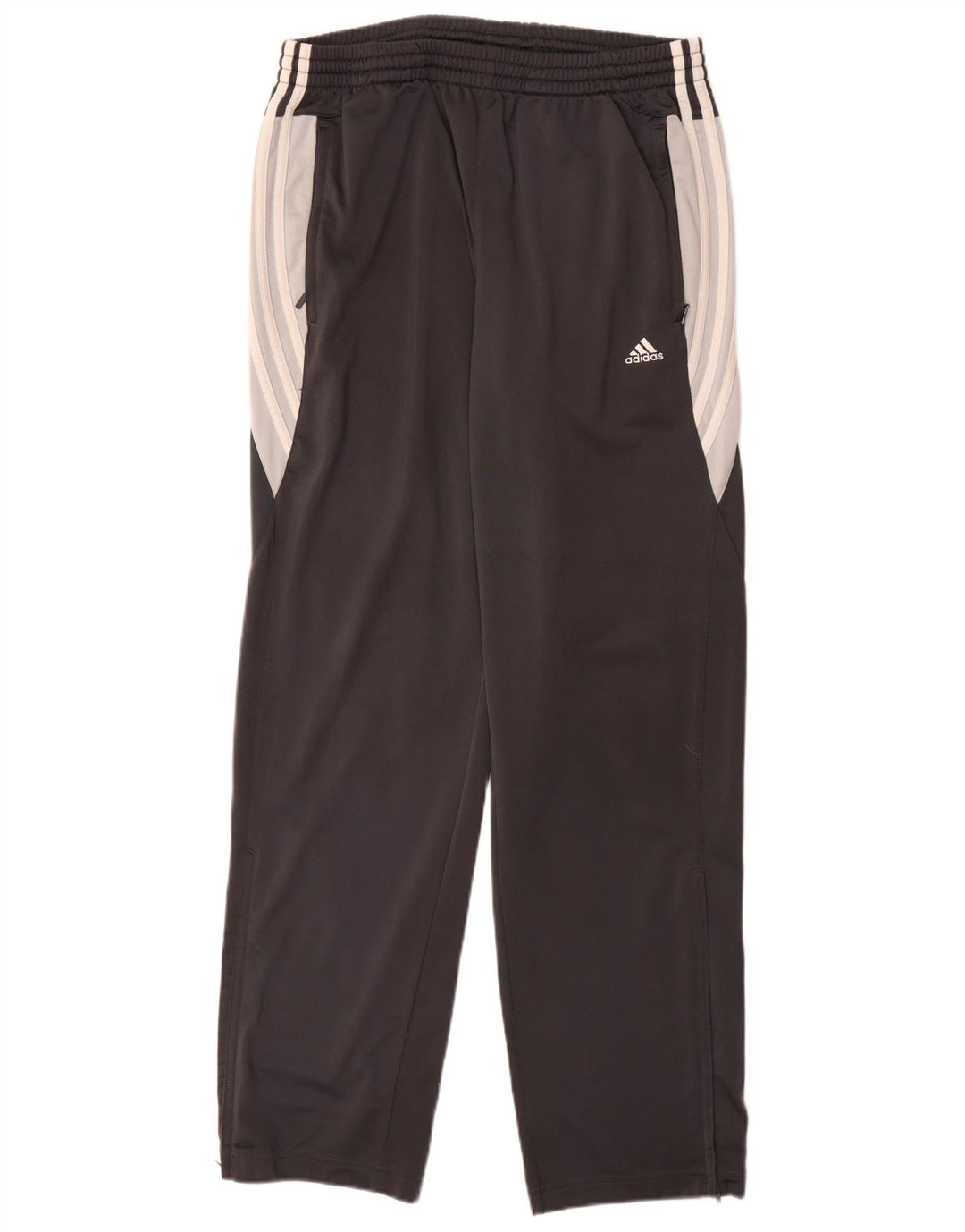 Adidas Pantalon de survêtement pour homme UK 42/44 Large Gris Polyester