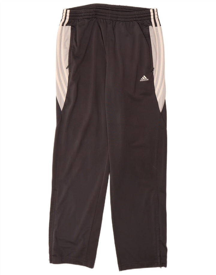 Adidas Pantalon de survêtement pour homme UK 42/44 Large Gris Polyester