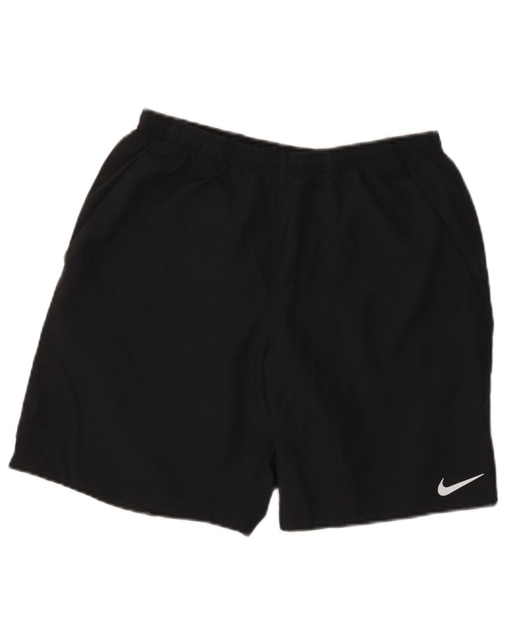 Nike Short de sport Dri Fit pour homme en polyester noir moyen