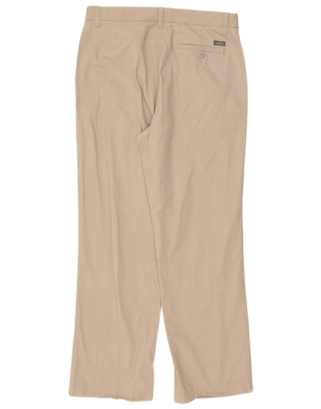 Marks & Spencer Pantalon Chino Droit Homme W36 L31 Gris Polyester