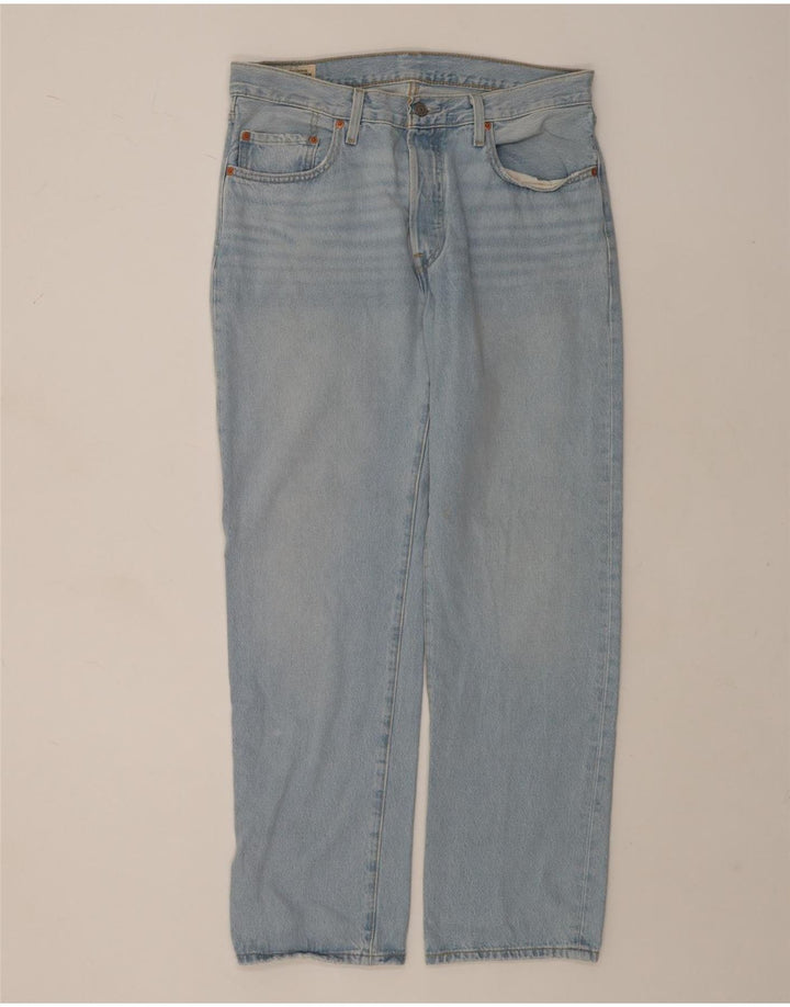 Levi's Jean Droit 501 Homme Bleu W30 L30 Coton
