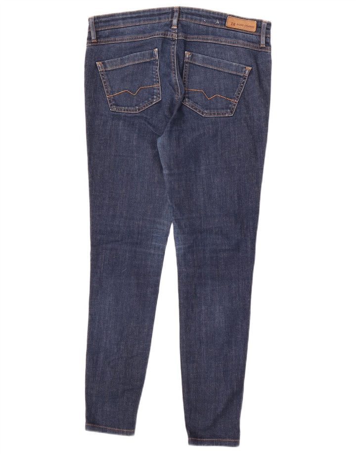 Hugo Boss Femme Jean Slim W30 L27 Bleu Marine Coton