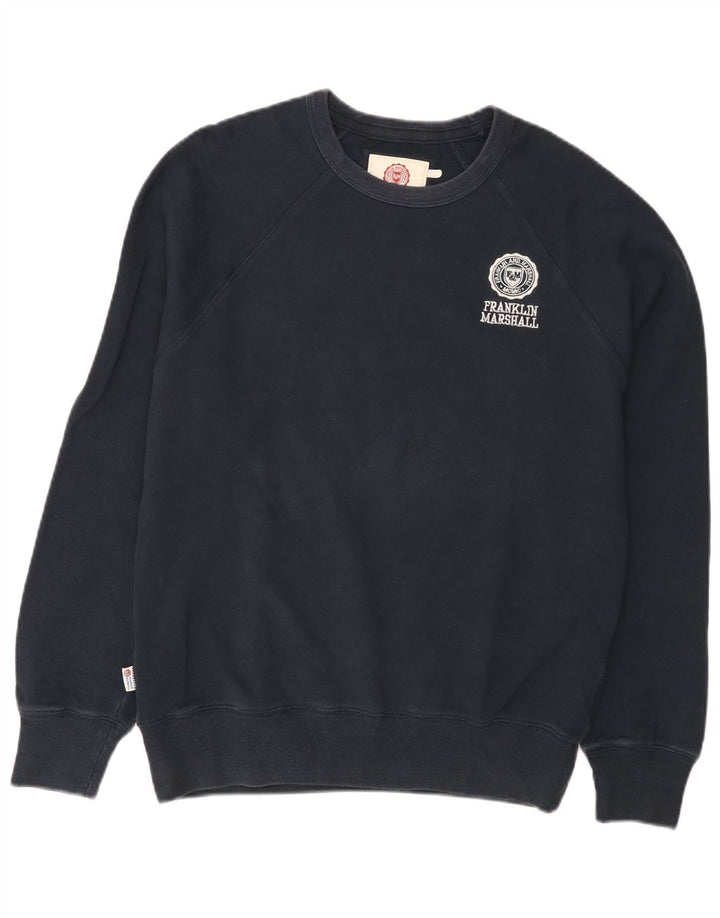 Franklin Marshall Sweat-Shirt Homme Bleu Marine Moyen