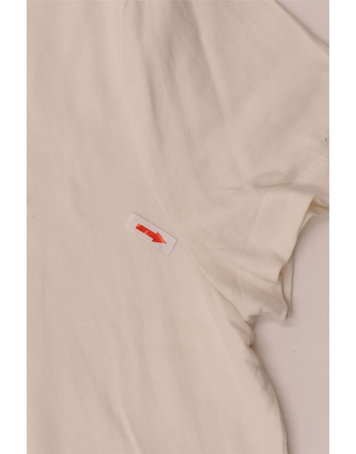 Jack Wills T-Shirt Homme Blanc Moyen Coton