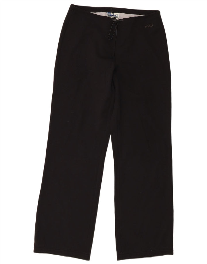 ASICS Pantalon de survêtement pour femme UK 12 Medium Noir Polyamide