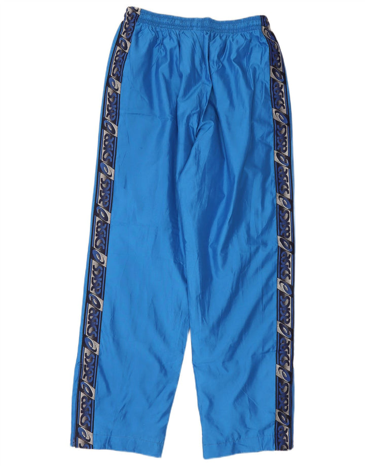 Asics Pantalon de Survêtement Graphique Homme Bleu Moyen Polyester Colorblock