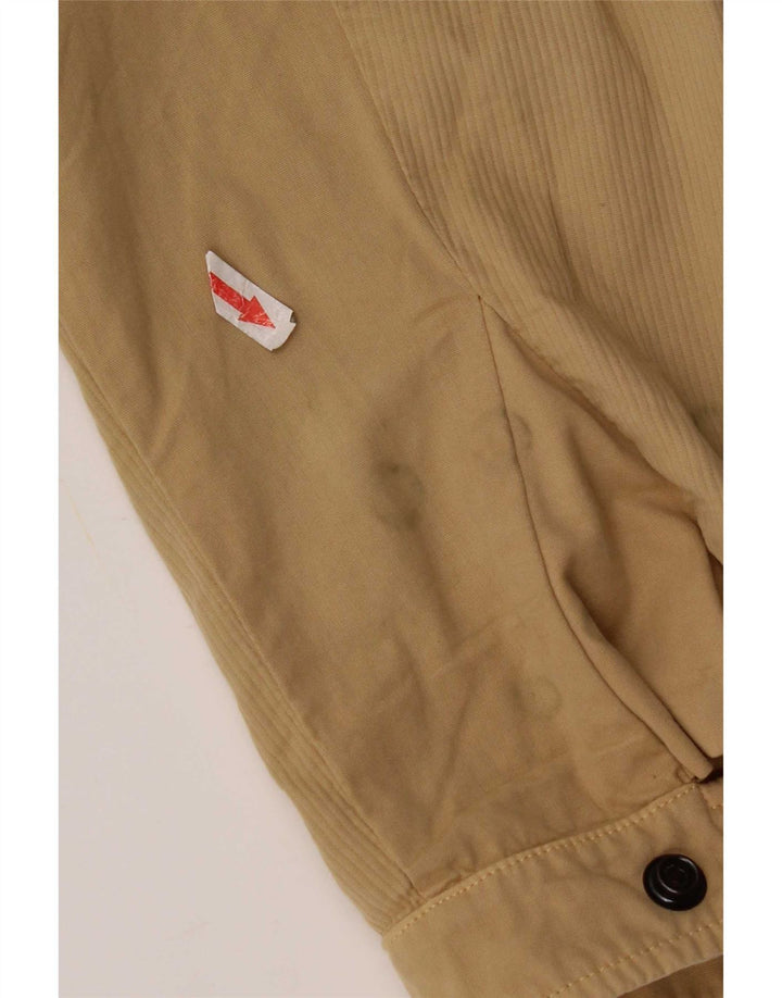 Trussardi Blouson Bomber Homme IT 54 2XL Beige Coton