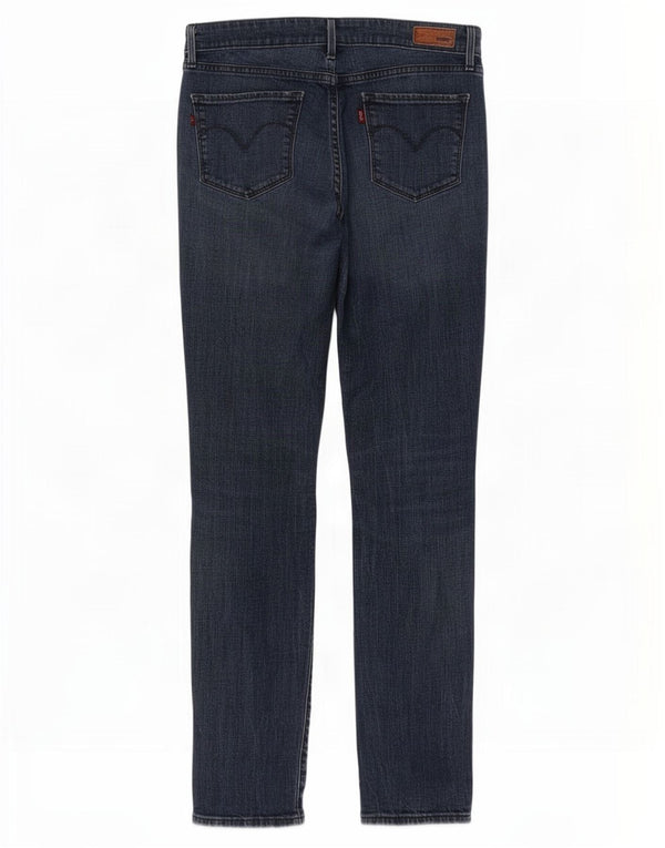 Levi's Jean Skinny Demi Curve Distressed Modern Rise Femme Bleu W27 L32