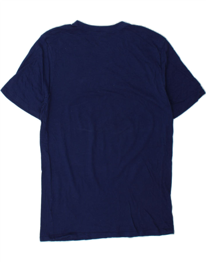 NIKE Mens Graphic T-Shirt Top Medium Blue Cotton Vintage Nike and Second-Hand Nike from Messina Hembry 
