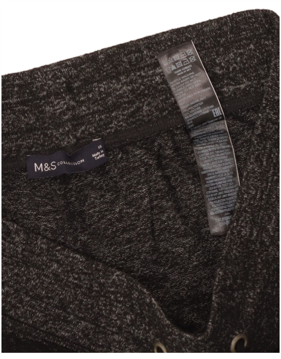 Marks & Spencer Pantalon de survêtement pour femme Joggers UK 16 Large Gris