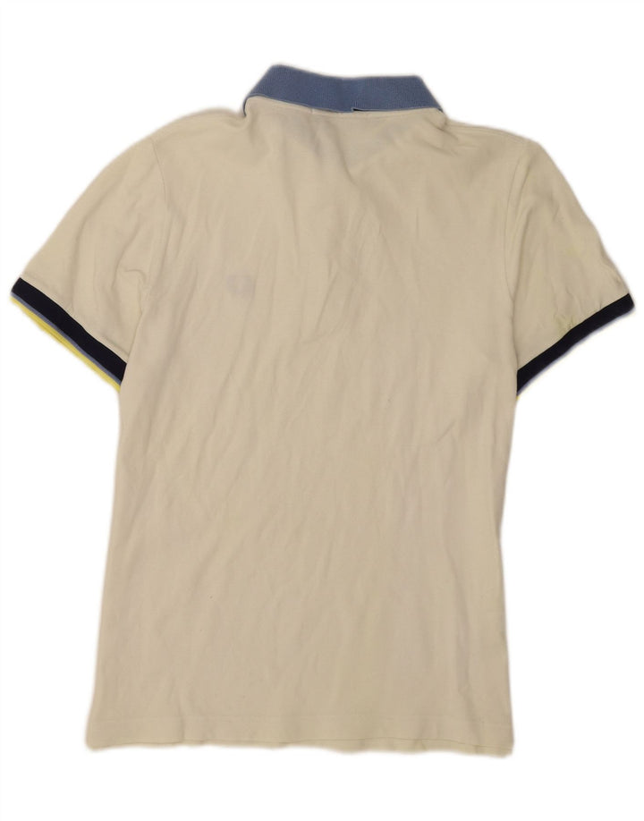 Fred Perry Polo Regular Fit Homme Coton Blanc Cassé Moyen