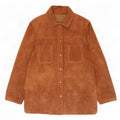 Privilegi Veste en Daim Femme IT 46 Grand Cuir Marron