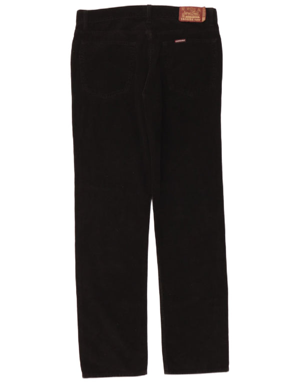 Carrera Pantalon 700 Regular Fit en velours côtelé pour homme W36 L30 Noir Coton