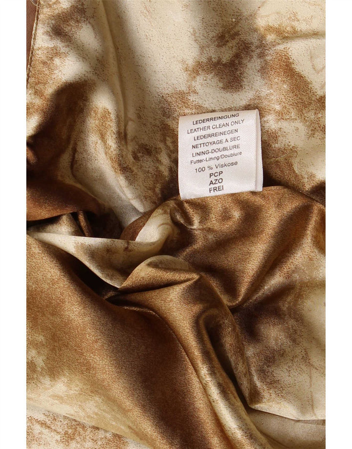 Veste en cuir homme Gina IT 54 2XL marron viscose
