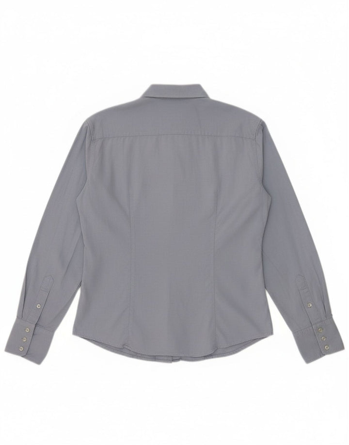 Gant Chemise Femme UK 12 Bleu Moyen Coton