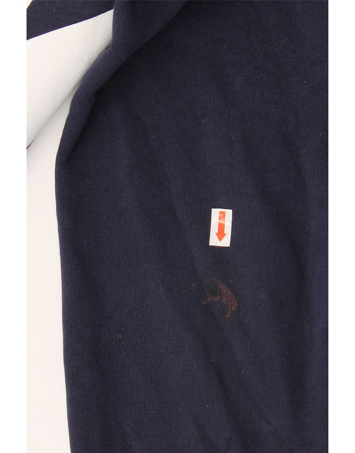 Starter Sweat-Shirt Graphique Homme Bleu Marine Moyen Coton