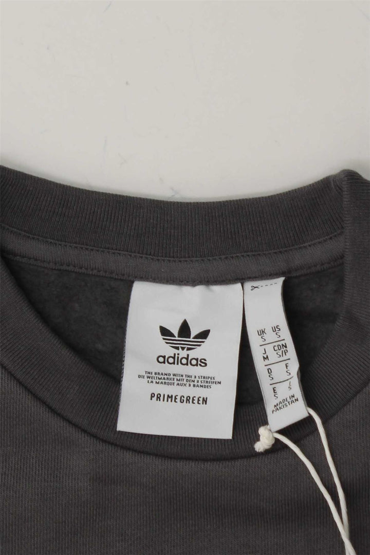 ADIDAS Mens Sweatshirt Jumper Small Grey Cotton