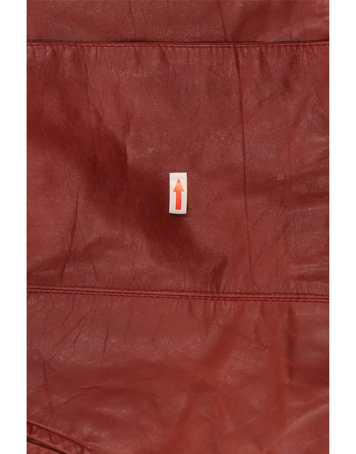 Schegge Veste blazer en cuir à 3 boutons pour femme IT 44 Cuir marron moyen