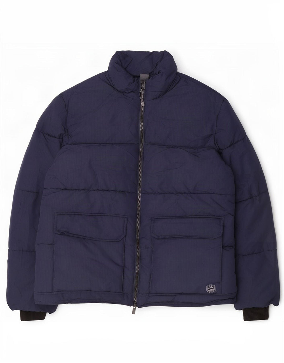 Marks & Spencer Veste matelassée pour homme UK 42 XL Bleu marine Polyester