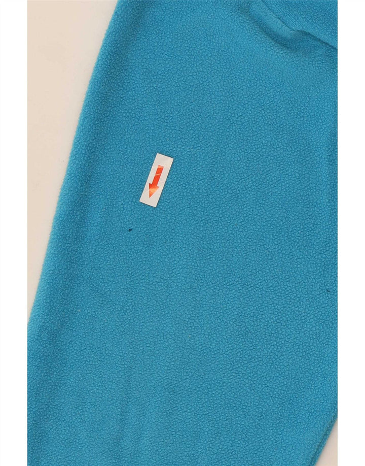 Fila Pull polaire à col zippé pour homme IT 50 Bleu moyen