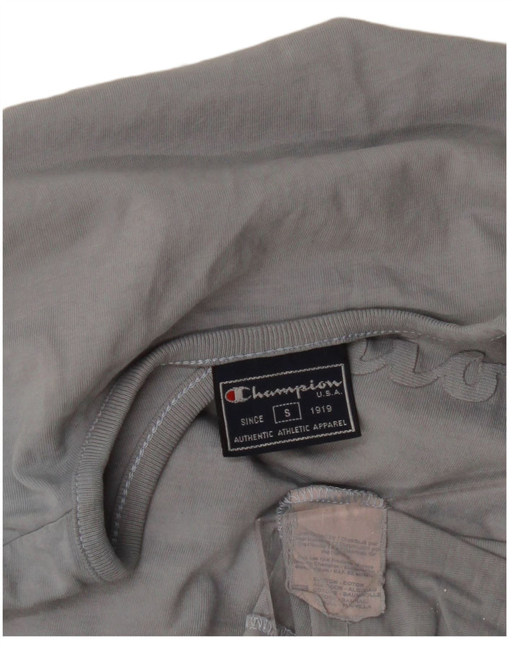 CHAMPION T-shirt graphique pour femme UK 10 Small Bleu marine Coton