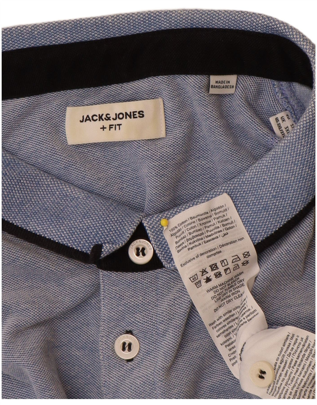 Jack & Jones Polo Homme 3XL Bleu Coton
