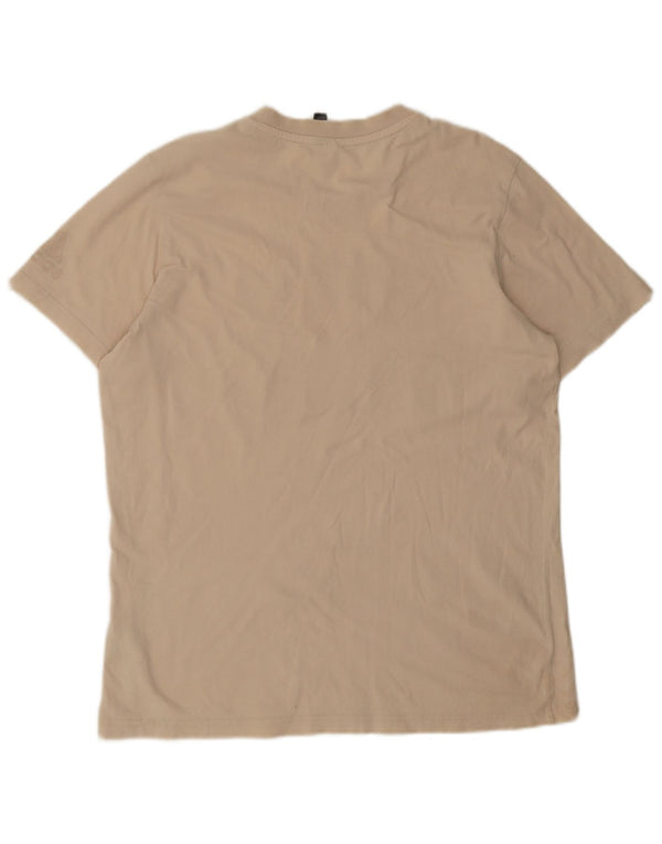 Adidas T-shirt graphique pour homme, grand, beige
