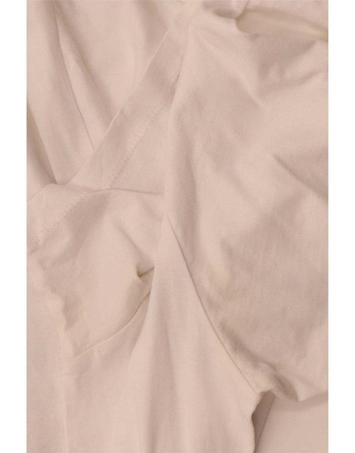 Levi's T-Shirt Graphique Homme Blanc Large Coton