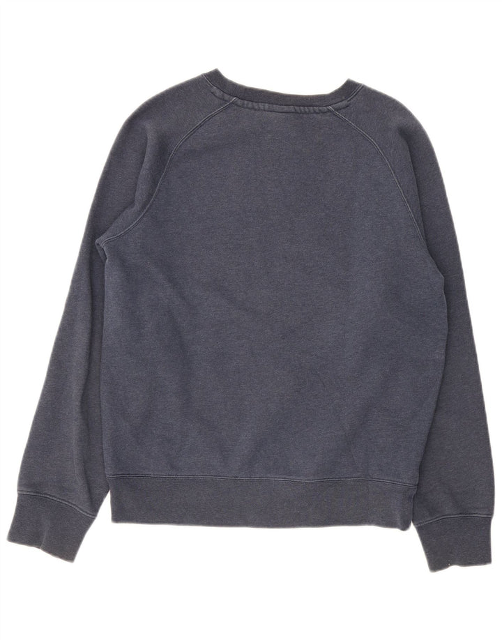 Nike Sweat-shirt pour homme en coton color block Bleu marine Taille S