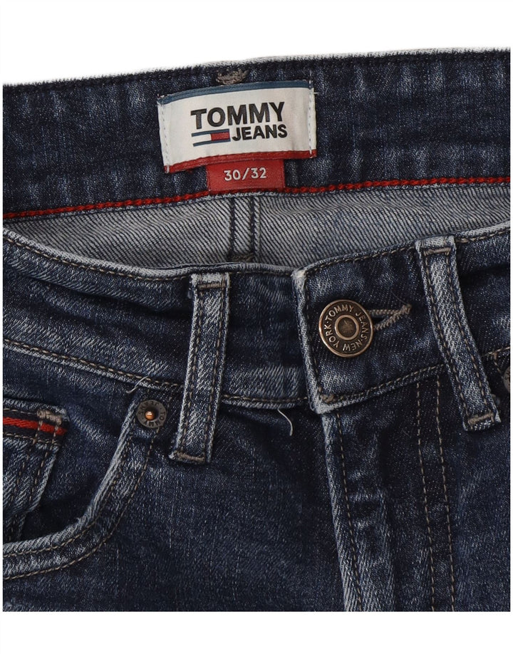 Tommy Hilfiger Jean Slim Homme W30 L32 Bleu Coton