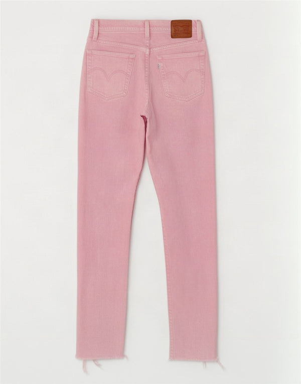 Levi's Jean Droit 501 Femme Rose Petit W27 L29